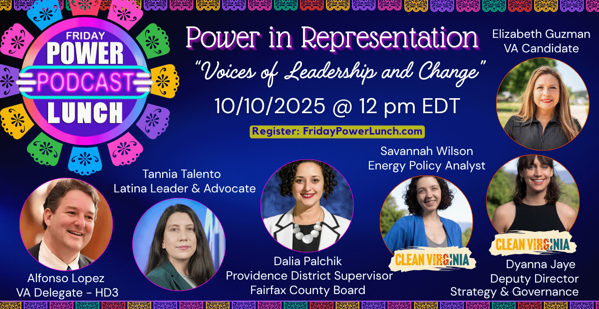 This week's Friday Power Lunch at noon