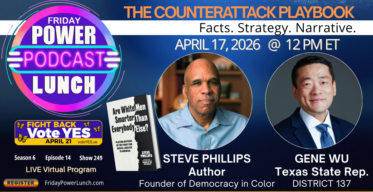 This week's Friday Power Lunch at noon