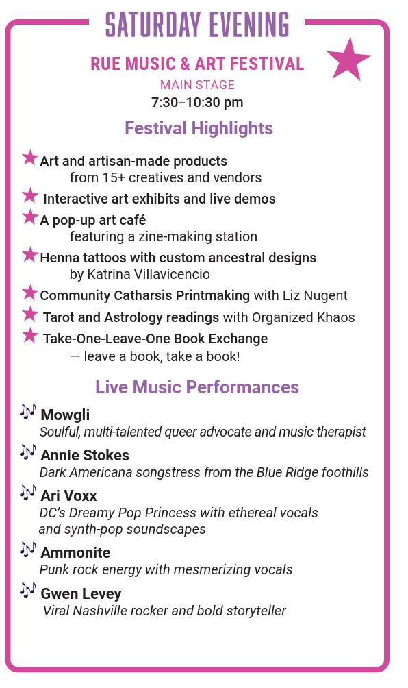 Womens Summit Schedule SATURDAY EVENING 2025