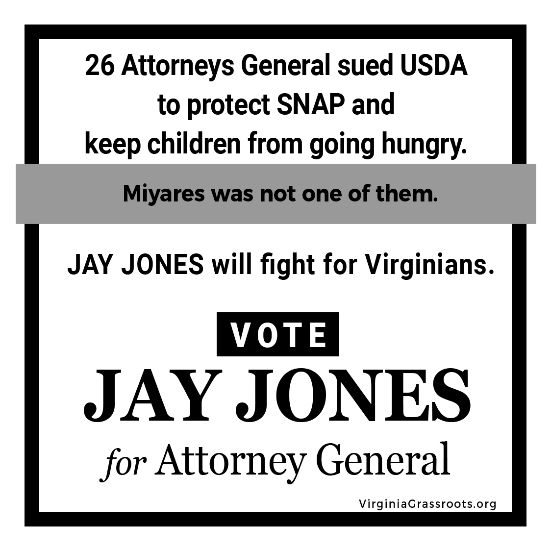 Support Jay Jones