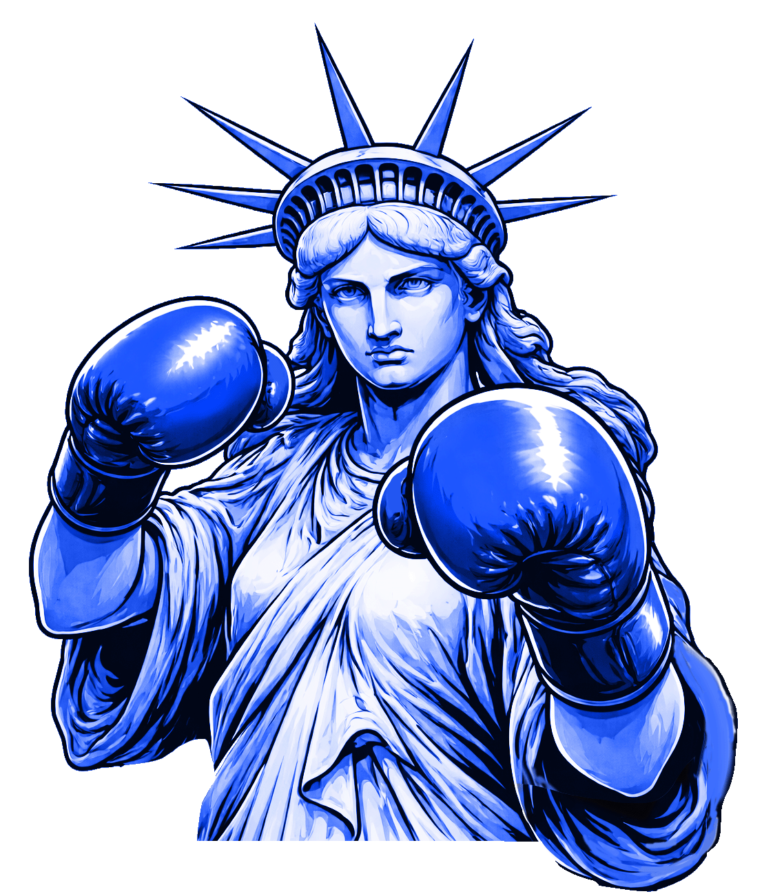 Boxing Lady Liberty